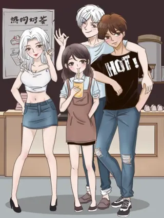 热狗奶茶